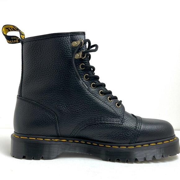 Dr. Martens Bex Fleece Lined Leather Lace-Up Boots - sz 13 - Picture 10 of 16